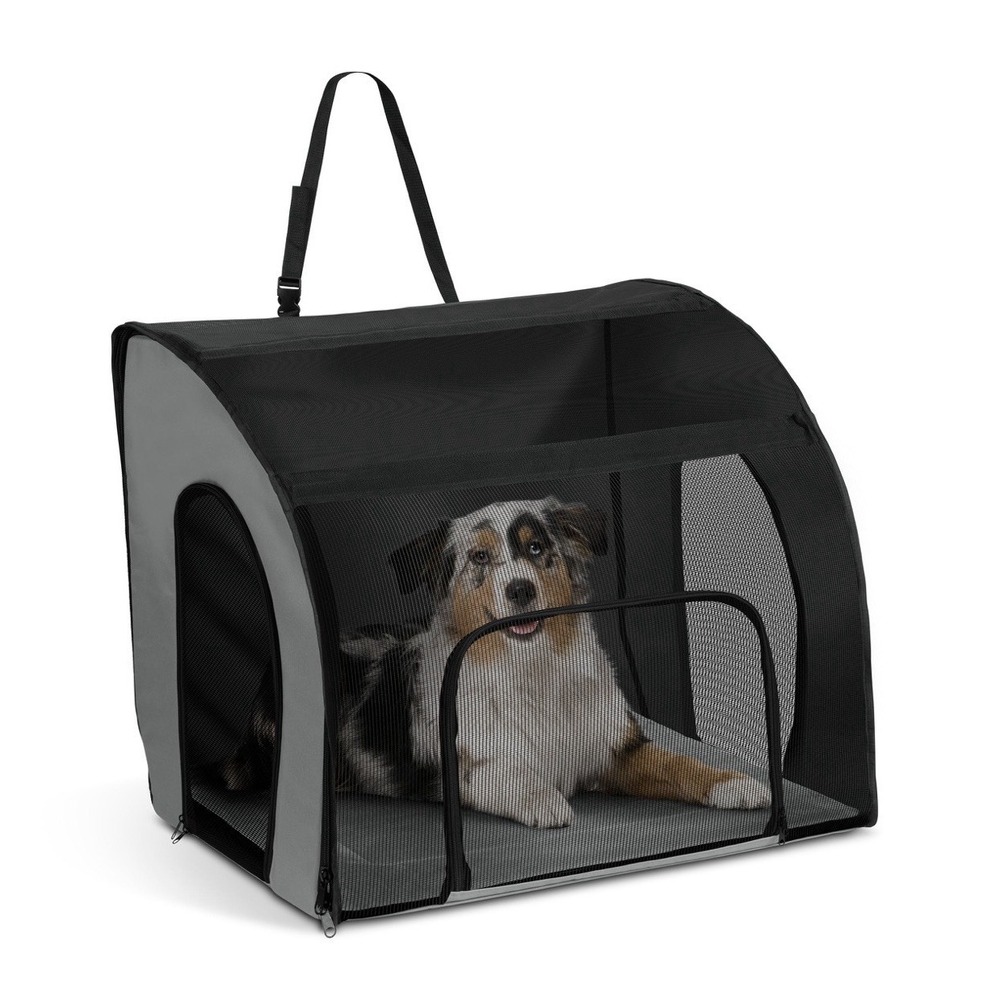K&H Pet Products Enclosed Large Dog Car Seat, Travel Safety Carrier, Dog Travel